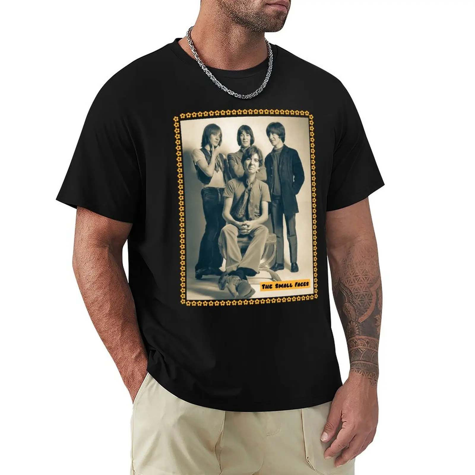 

The Small Faces T-Shirt Plus Size Summer Casual T-Shirt