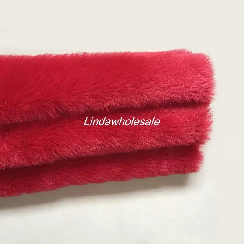 Wholesale 2.5cm pile plush fabric,faux fur fabric,DIY handmade material,Counter display cloth, image 3