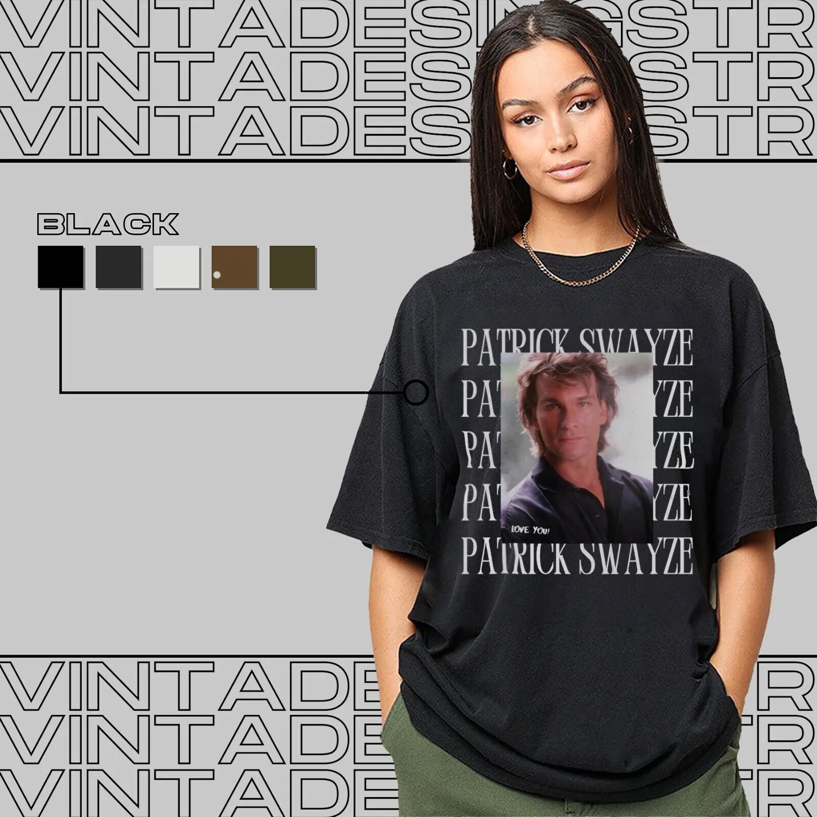 Limited Patrick Swayze T Shirt For Men And Women