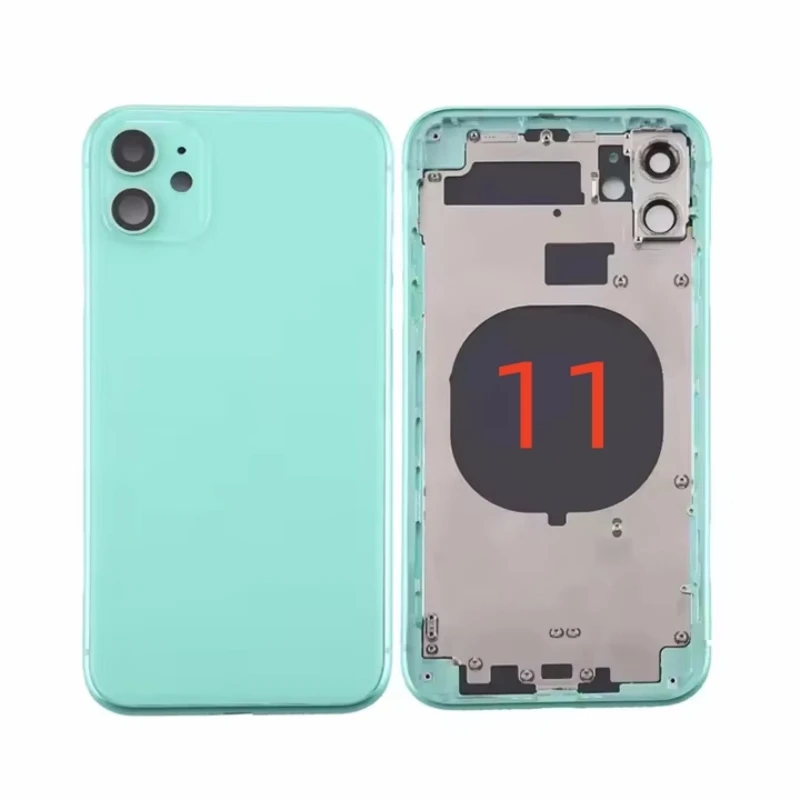 Rear Housing Case For iPhone 11 Battery Cover Middle Frame Replacement Back Housing For iphone 11 Battery Case