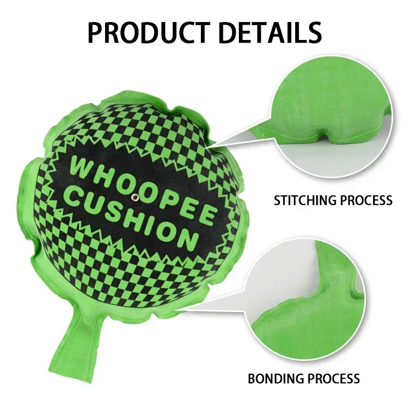 เด็กสนุกของเล่นเล่นตลก Whoopee Cushion Jokes Gags Pranks Maker Trick ของเล่นตลกผายลม Pad หมอนของเล่นเด็กผู้ใหญ่ที่ดีที่สุดของขวัญ