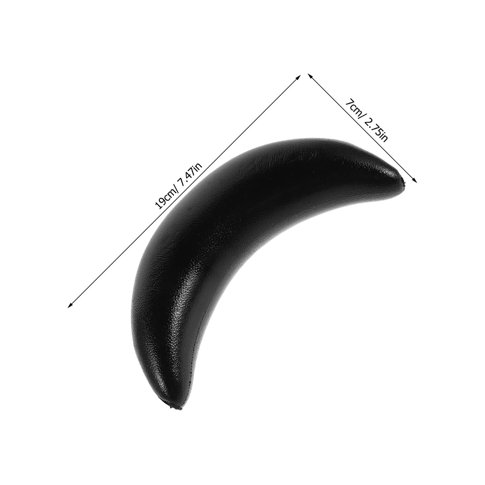 Shampoo Bowl Neck Cushion Black U-Shape Hair Wash Neck Rest Soft Memory Foam Salon Shampoo Headrest Sink Pillow for Beauty Salon