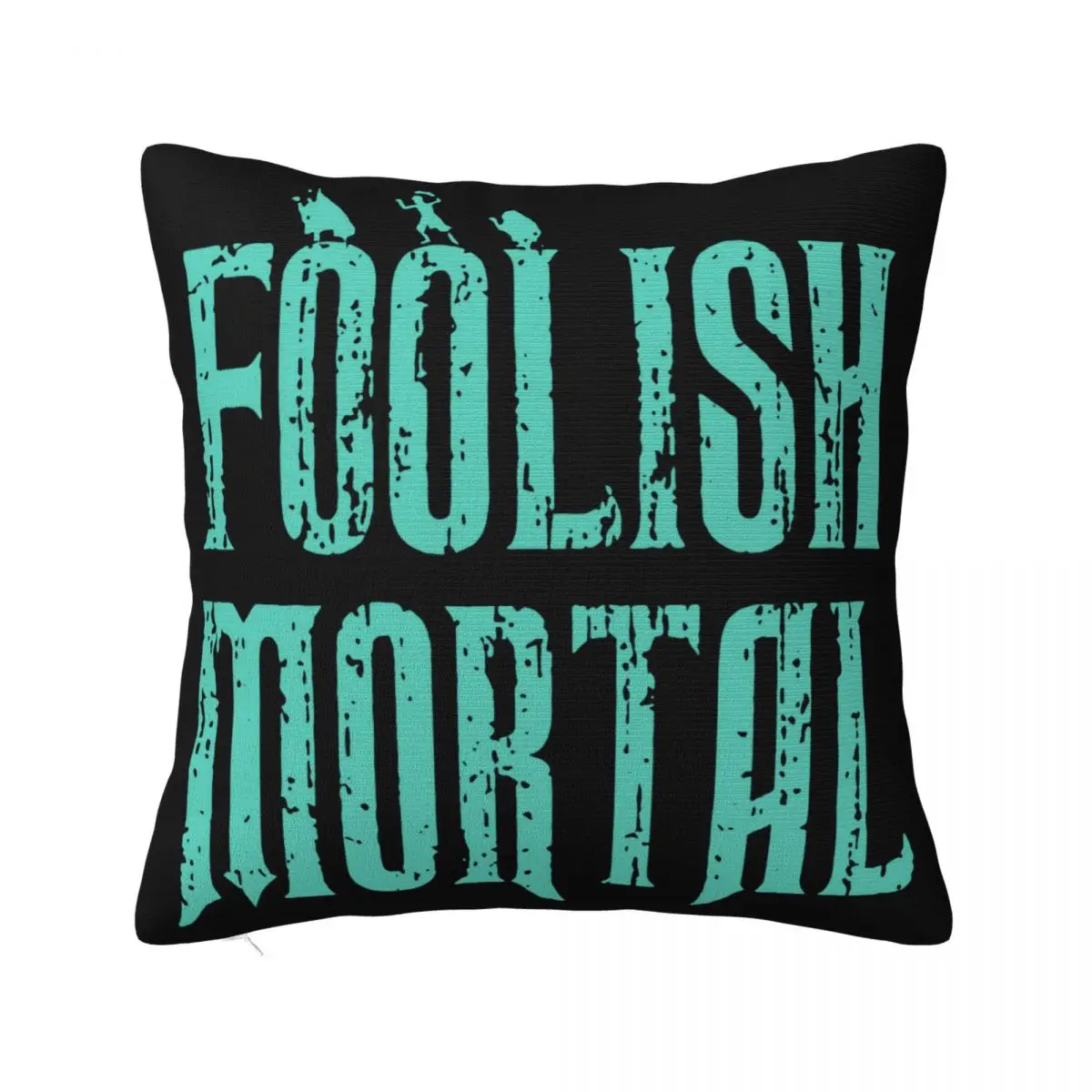 Haunted Mansion Foolish Mortal Foolish Mortal Magic Kingdom Phantom Manor Hitchhiki Pillow Case