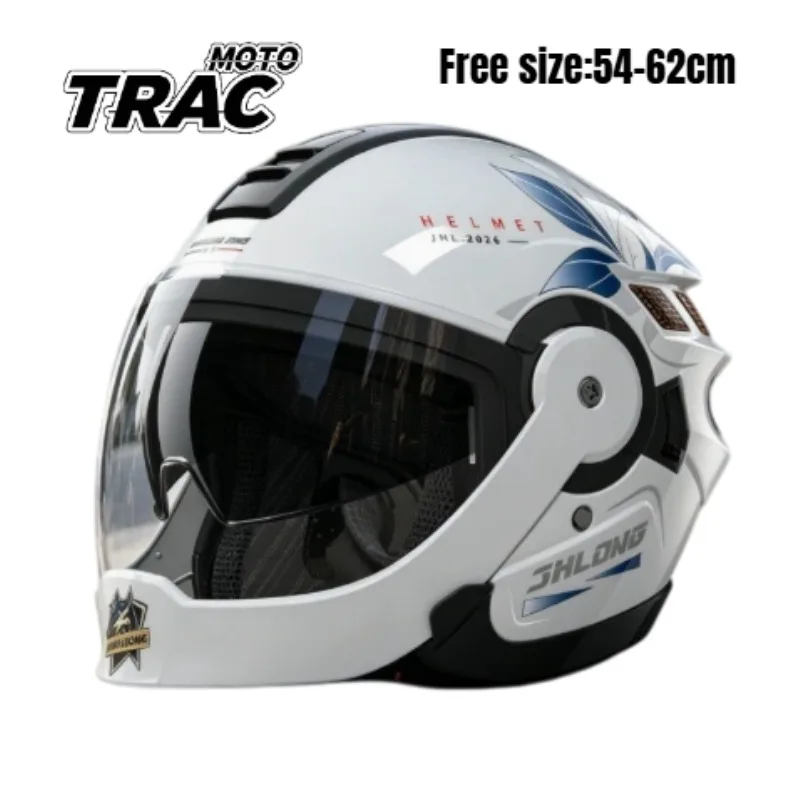 A-class Certified Motorcycle Helmet, Winter Warmth, Men's and Women's Skateboards, Electric Bicycle, Riding Protective Equipment