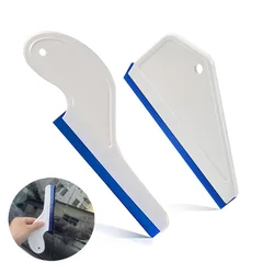 Car Window Squeegee Side Wiper Swiper Window Tint Tools Glass Scraper Water Blade Water Removal Silicone Squeegee Film Install