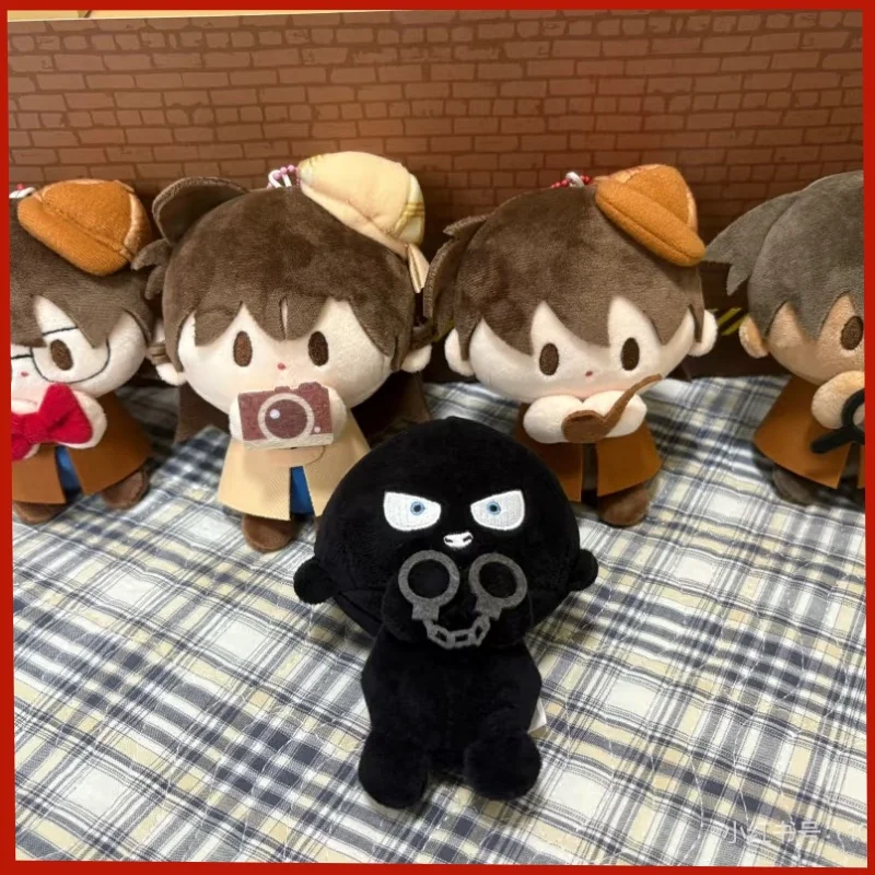 Original Blind Box Neue Offizielle Detektiv Conan Detektiv Babyq Niedliche Plüsch Cartoon Puppe Anhänger Tasche Sammlung Geschenk Spielzeug