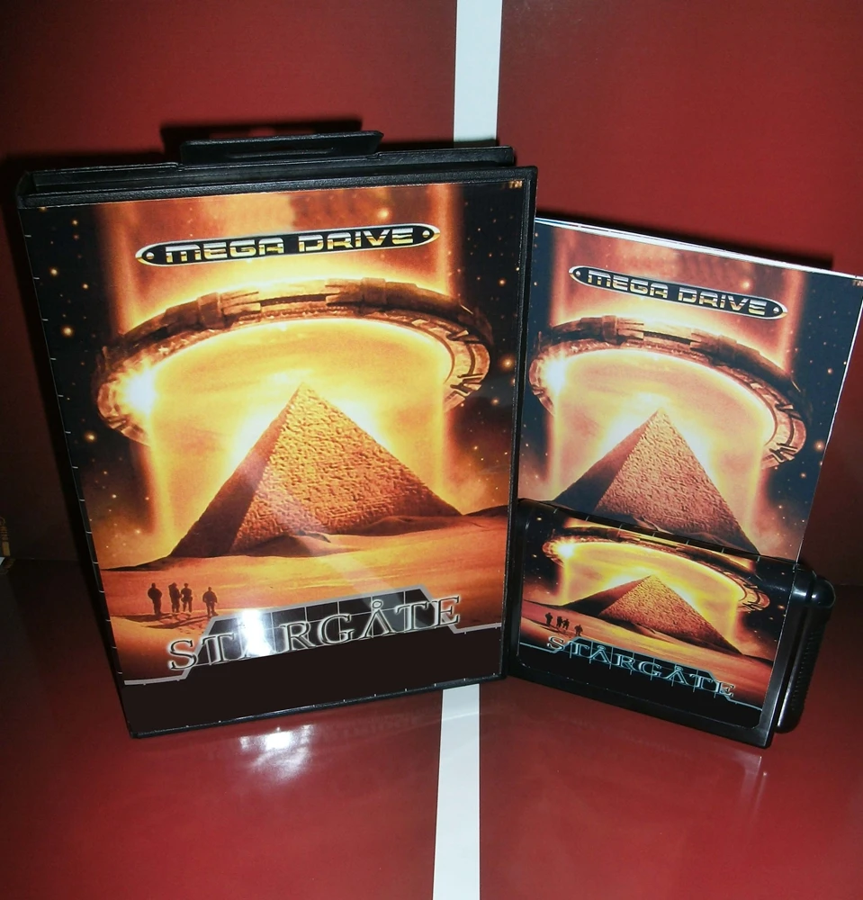 Прямая поставка, игровая карточка Star argate 16 бит MD с розничной коробкой и руководством для Sega Mega Drive/ Genesis