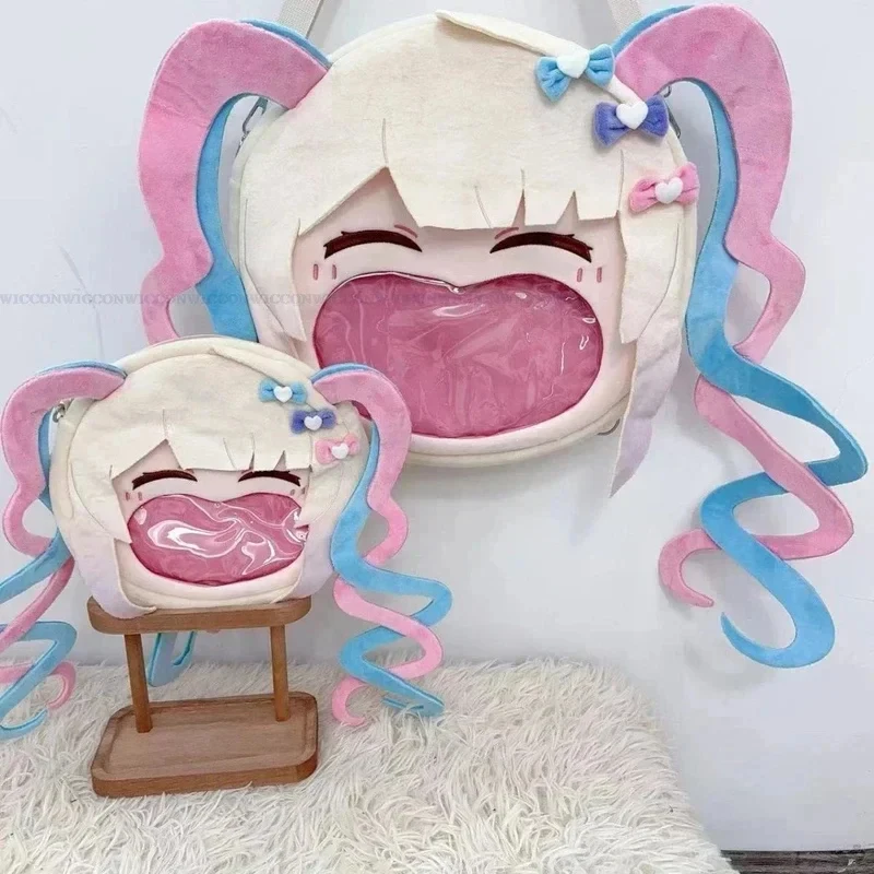 

ABC123Game NEEDY GIRL OVERDOSE Streamer KAngel Itabags Cosplay Backpack Ita Bags Animation Derivative Cute High-capa4,b;6.k,9/g'