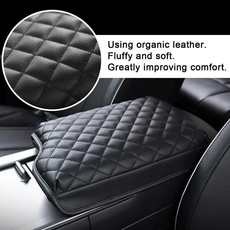 For Palisade 2019-2021 Armrest Box Cover Central Control Container Pad Auto Interior Dedication Car Accessories