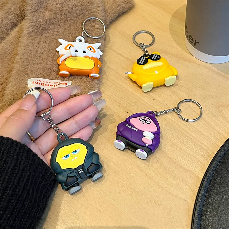 

For Airtags Case Cover Protector,SpongeBob Patrick Silicone Protectove Cover Case For Apple Airtag For Kids Boys Girls