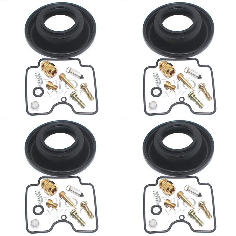 4 set for XJR1300 RP03J 2002-2005 XJR 1300 Motorcycle Carburetor Repair Kit float