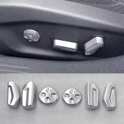 For 2023 2024 Opel Astra L Vauxhall Chrome Interior Seat Adjust Switch Trim Cover Stickers ,Car Accessories