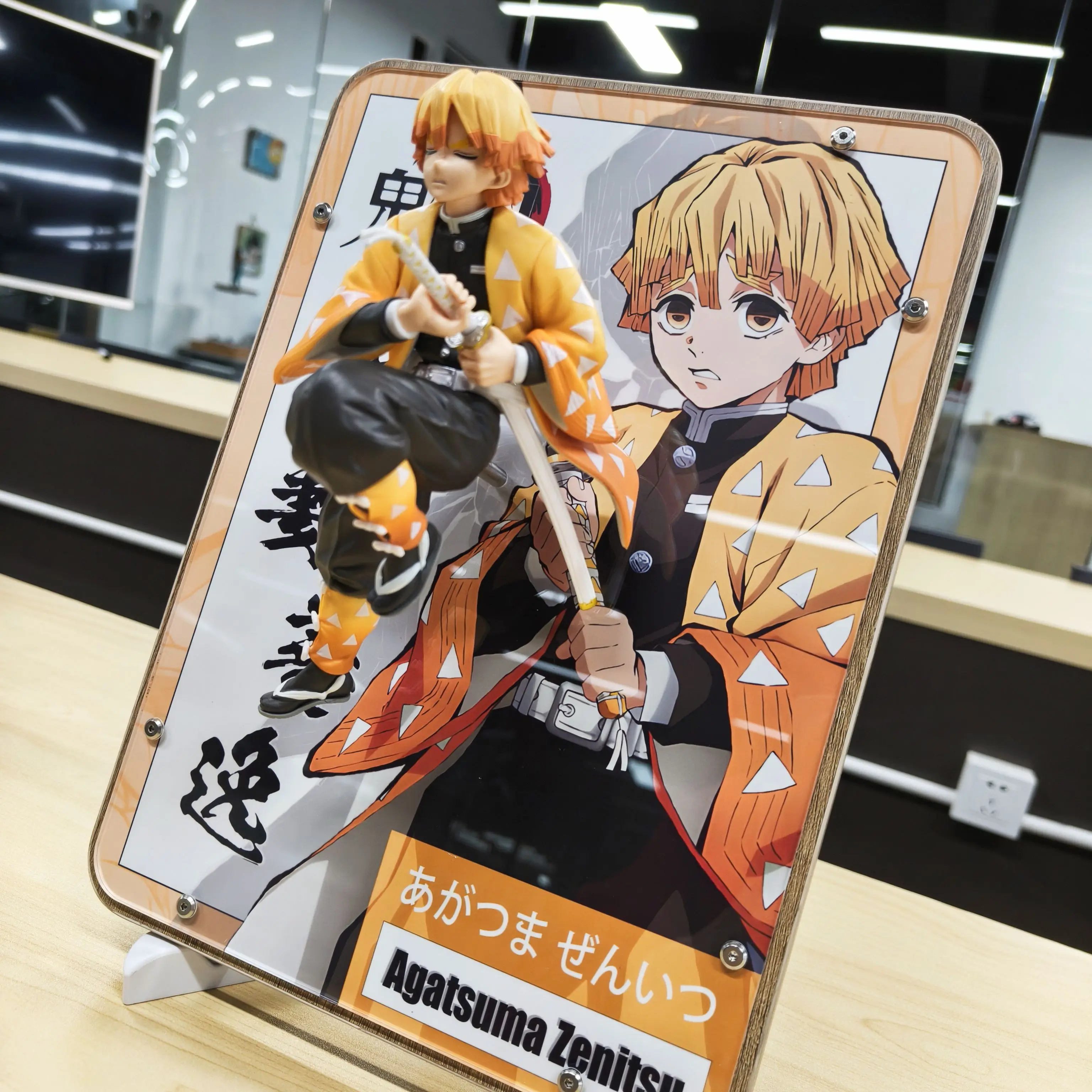 شفرة المدمرة الشبح تانوجيرو فولك إينوسوكي زوجتي شاني أنيمي الشكل ثلاثية الأبعاد اللوحة الطرفية #5