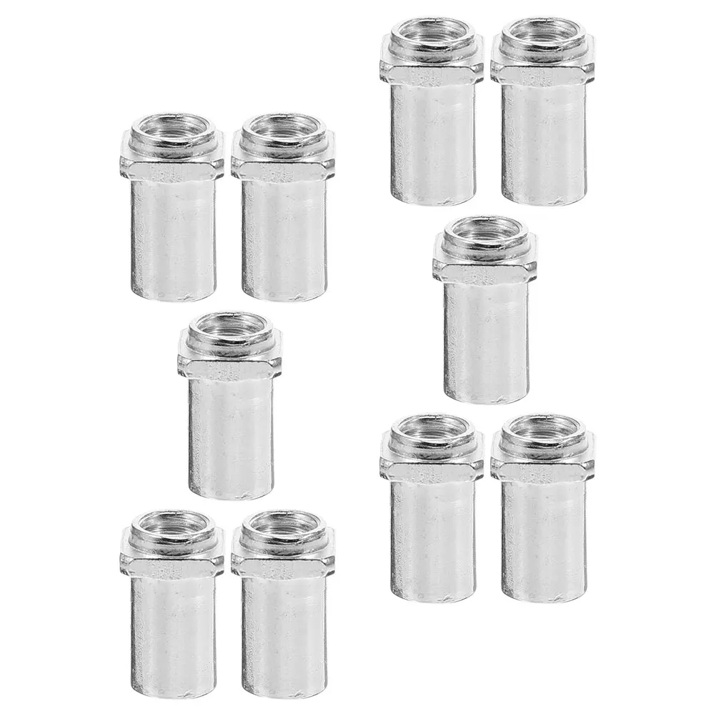 

10 Pcs Nuts and Screws Drum Accessory Floor Accessories Spare Parts Bass Lugs Iron Mounting Hardware