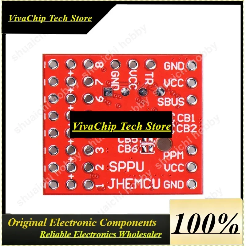 VivaJHEMCU 8Channels 3.3-20V 15mA SBUS UART PPM PWM Signal Conversion Module Programmable 32bit Converter For RC FPV Drone Recei