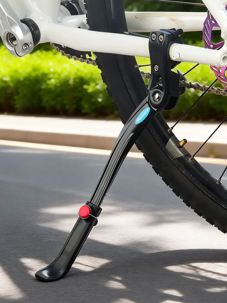 AliExpress DEEMOUNT Deemount Lightweight Bike Side Stay for 24-29in/700C MTB Road Cycling Sturdy Alloy Kickstand with Non-Slip Wide Foot Design
