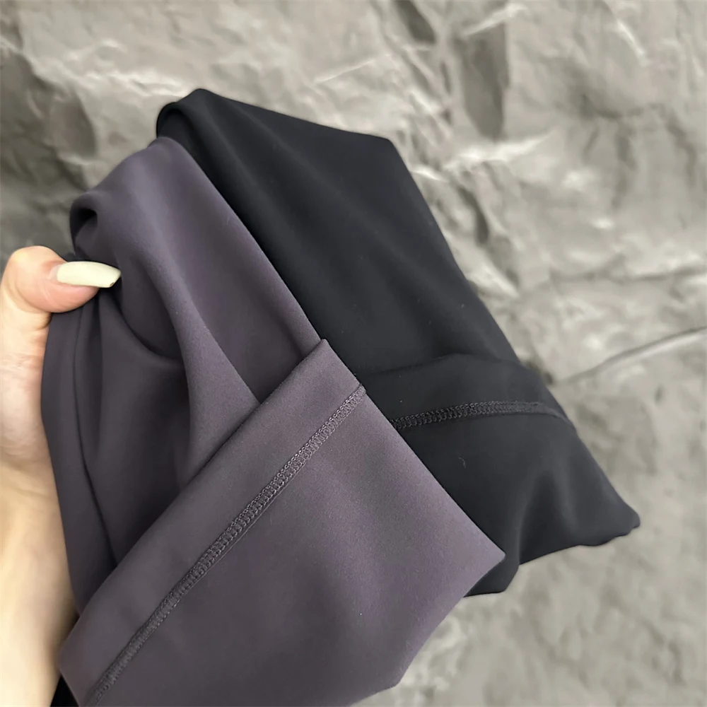 ماتي عالية الخصر اليوغا السراويل النسائية ربيع الخريف عالية المرونة مايكرو متوهج السراويل Fitn السراويل السراويل الطويلة غير رسمية