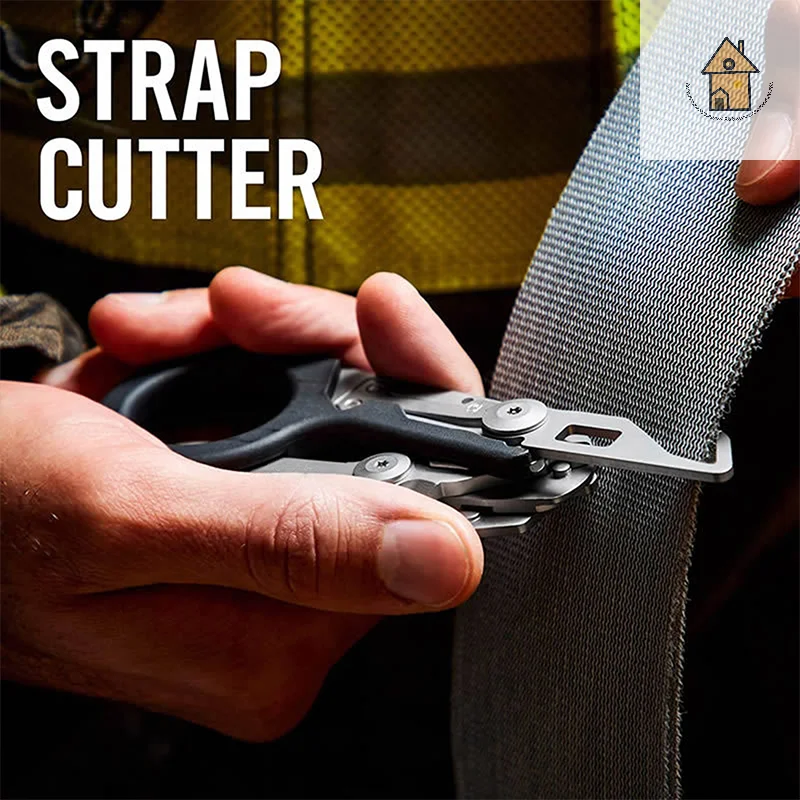 Multifunction Scissor Emergency Rescue Shear First Aid Kit Raptor Scissors Foldable Plier Outdoor Survival EDC Tool Gear