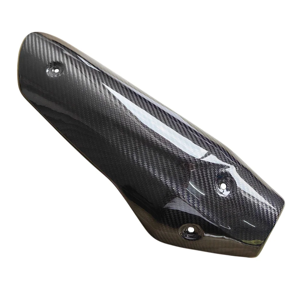 Carbon Fiber Motorcycle Exhaust Pipe Thermal Insulation Cover for BMW Motorrad G310R 2016-2023