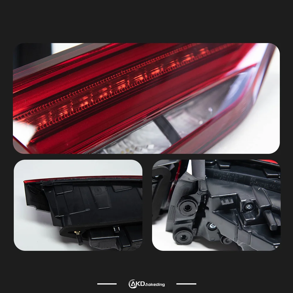 AKD Car Styling for Audi A3 Tail Lights 2013-2019 A3 LED Tail Lamp LED DRL Dynamic Signal Brake Reverse Automotive Accessories