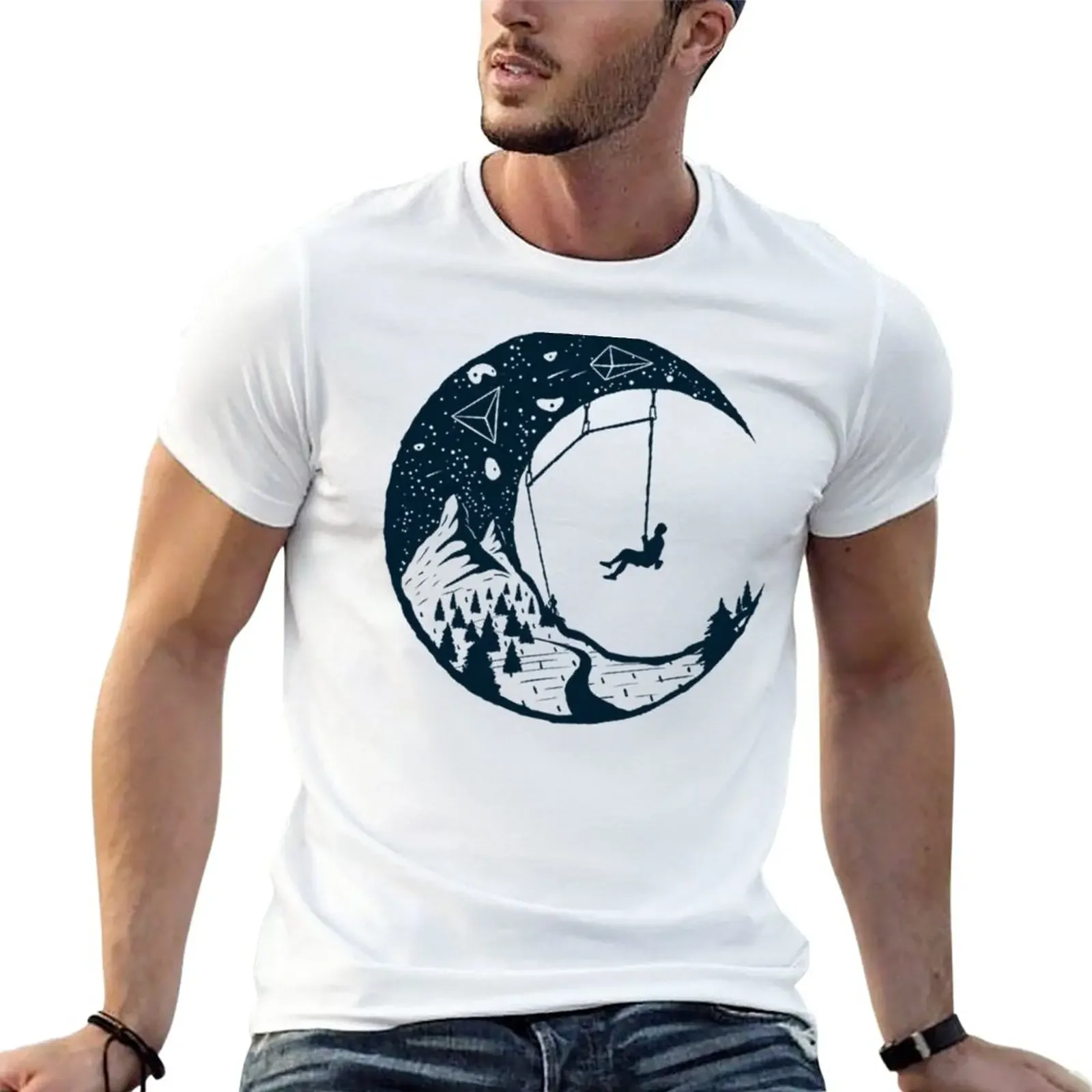 New Ciel du grimpeur Escalade T-Shirt vintage t shirt graphics t shirt plus size tops sweat shirts men t shirt