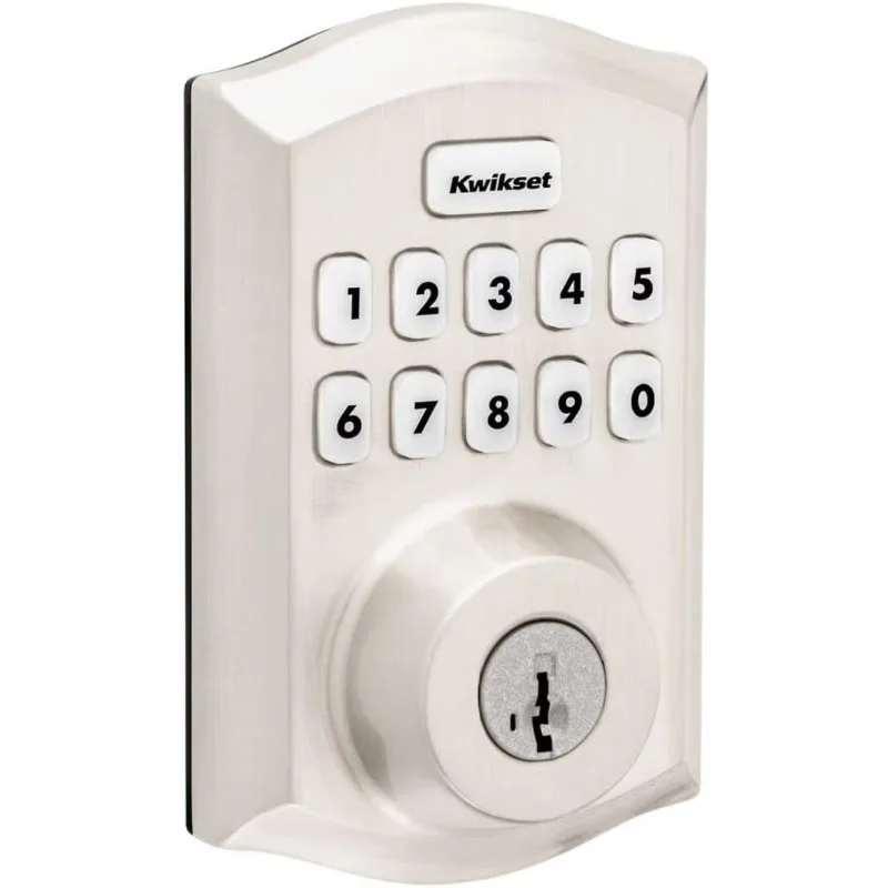 Kwikset Home Connect 620 Smart Lock Deadbolt, Works with Ring Alarm, Samsung Smartthings and More, Z-Wave Hub Required