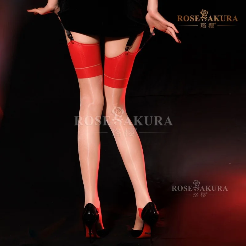 

Luo Ying7250Aurora Series Retro Long Stockings Shiny Sexy High Tube Silky Thin Long Stockings