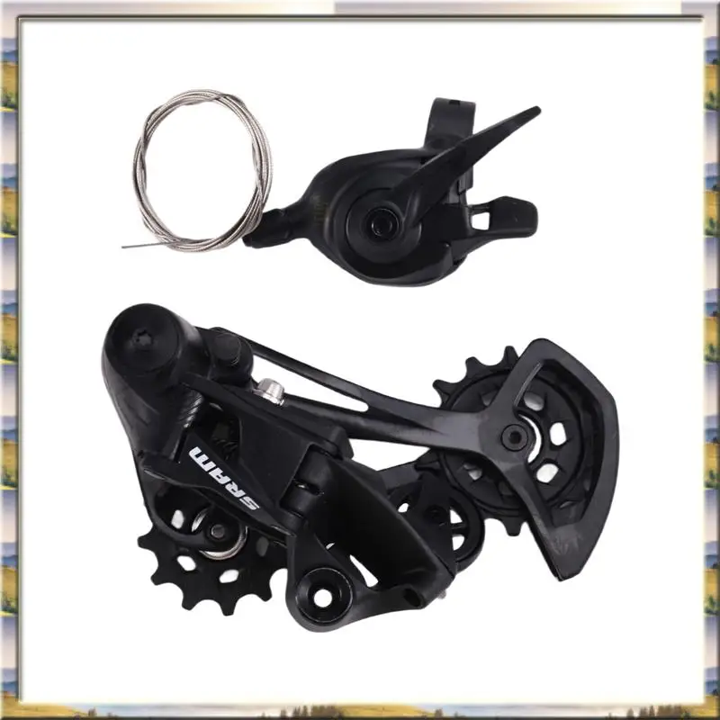 

Приятный для бюджета SX Комбинированный щиток для пальцев Комбинированный щиток для езды на велосипеде Задний переключатель Набор трансмиссии Deadlock