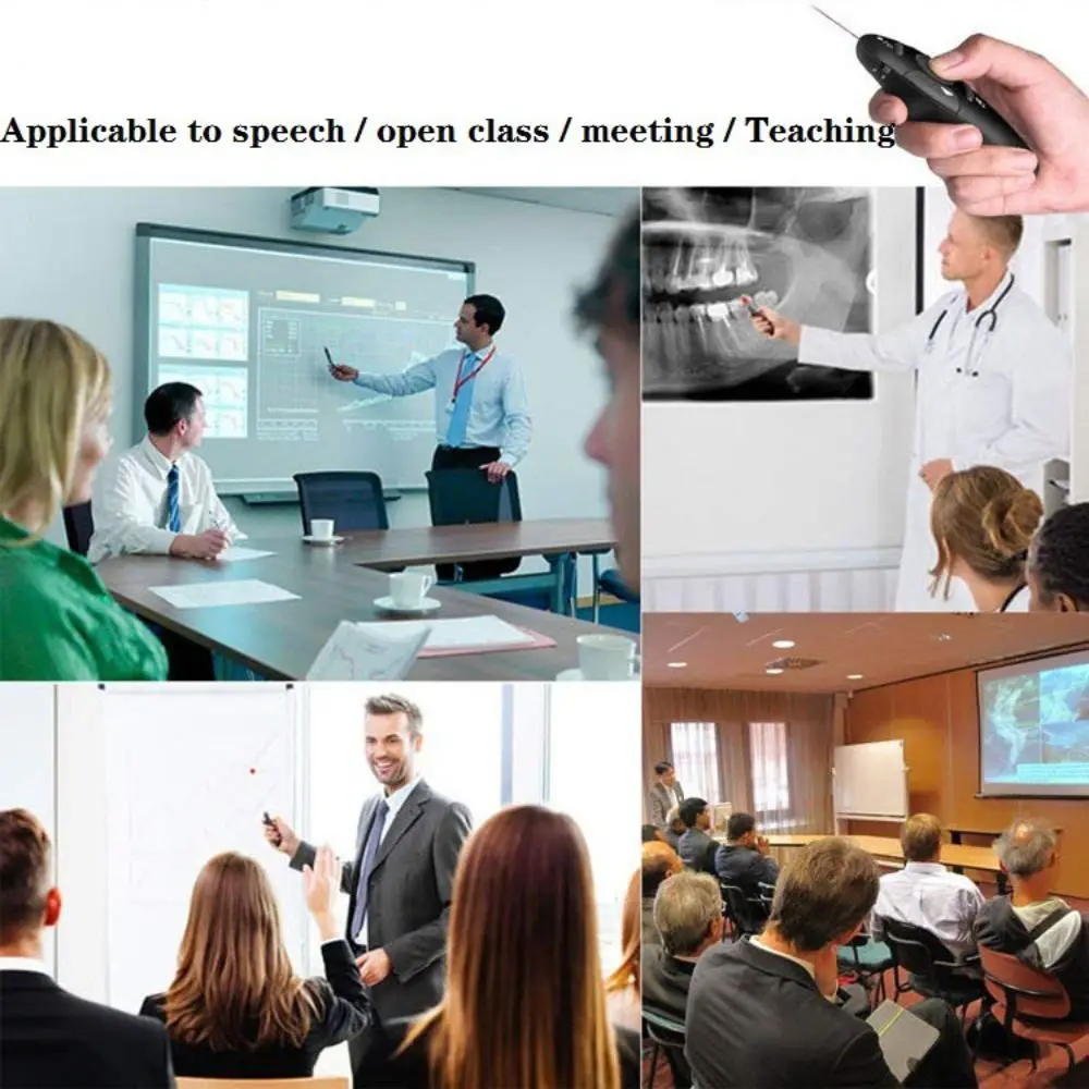 USB التحكم السبورة التحكم عن بعد القلم الأشعة تحت الحمراء عن بعد عرض PPT ليزر الوجه القلم تحكم عن بعد مؤشر ليزر