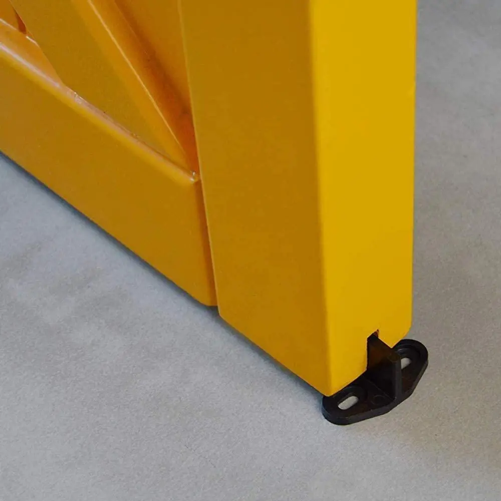 Compartment Door Floor Guide Rail Clip Adjustable Floor Guide Rail with Screw and Expansion Pipe at the Bottom Sliding Door Cabi