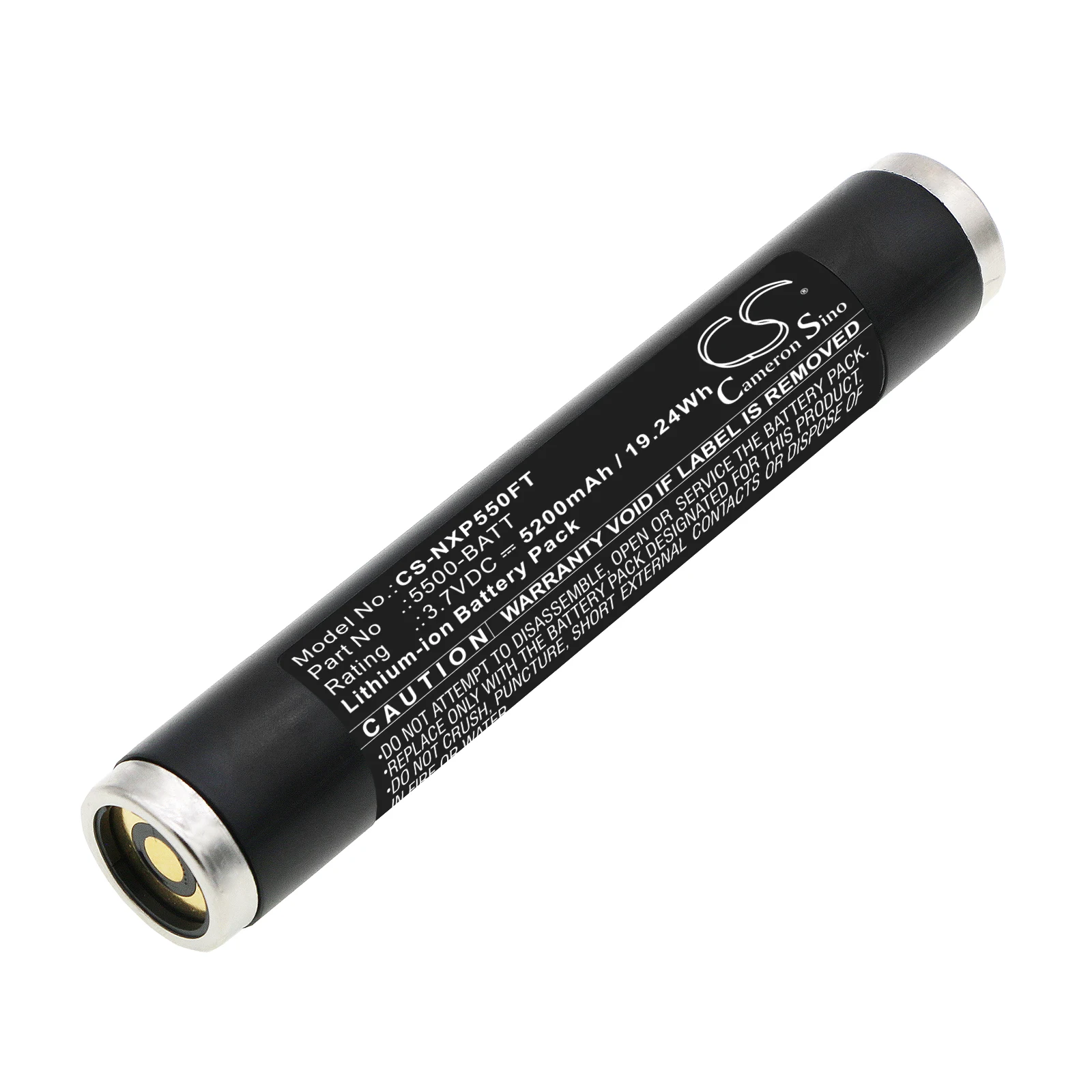 CS 교체 배터리, NightstickXPR-5580,XPR-5581RX,XPR-5542GMX5500-BATT, 5200mAh, 19.24Wh