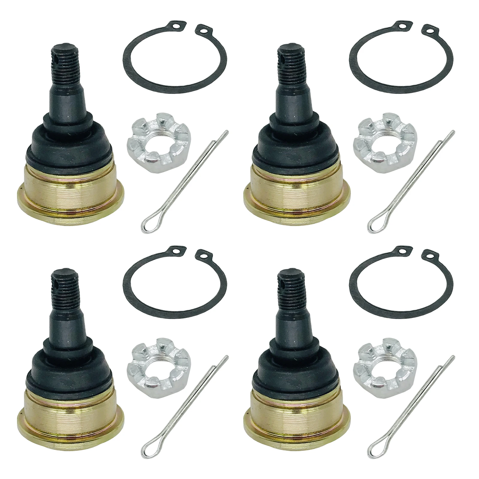 Fits For Yamaha 5LP-23579-00-00 Raptor 660R 700 700R YFM Upper Lower Ball Joint 4pcs