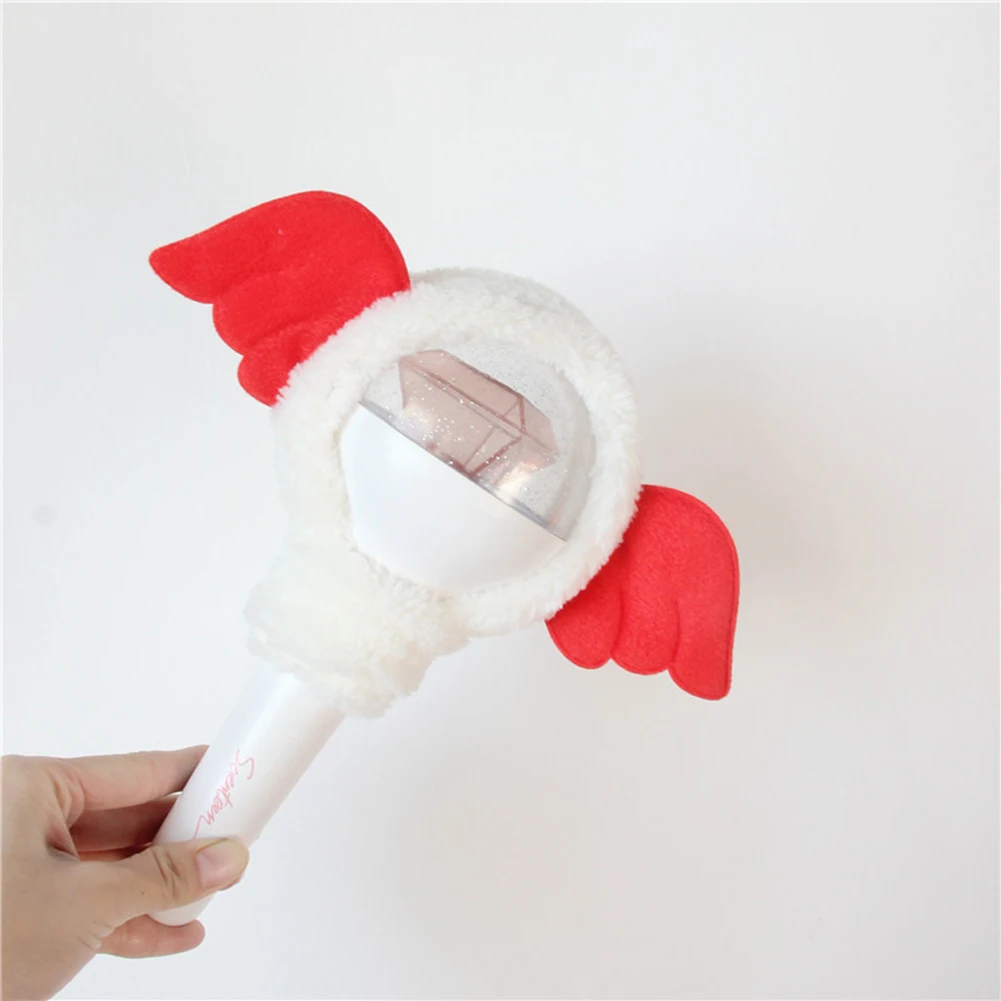 Seventeen Support Stick Plush Cover Soft Portable Glowing Stick Cover Decoration For Concert