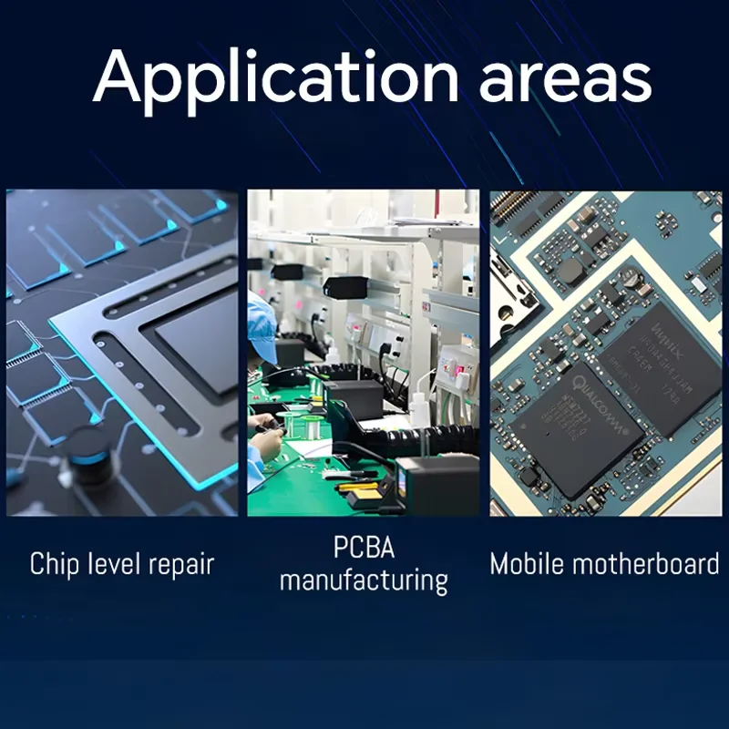 QUICK 861DW stacja lutownicza na gorące powietrze profesjonalny wyświetlacz cyfrowy 1000W do naprawy chipów PCB bezołowiowa stacja lutownicza