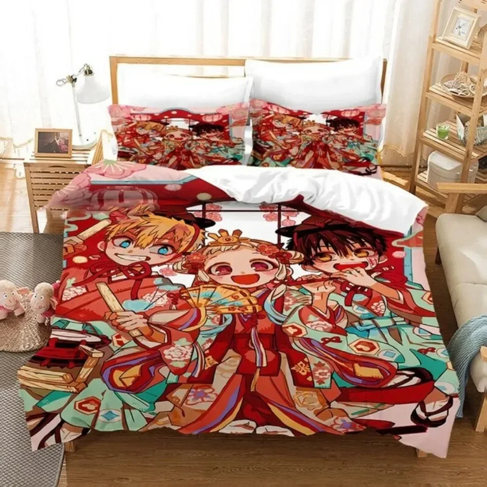 

Toilet-bound Hanako-kun Japanese Anime Comfortable Duvet Cover Pillowcase Bedding Set Children Bedroom Decoration Home Textile