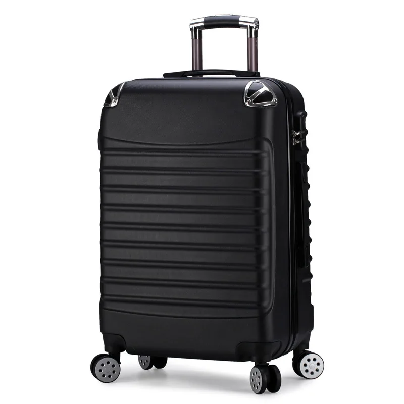 Valise Trolley Personnalisée de 20 Pouces, Valise Universelle à Fermeture Éclair en ABS