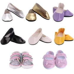 Fashion Shoes Fit 18 Inch American Doll&43Cm Born Baby,Our Generation,Birthday Girl's Toy Gift