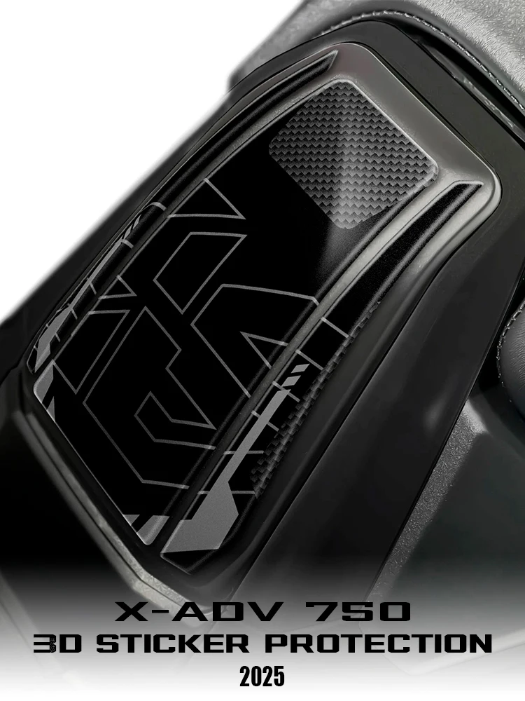 Autocollant de porte de réservoir 3D en résine, Kit de Protection pour XADV 750 X-ADV 750 2021 2022 2023 2024 Xadv 750 2025
