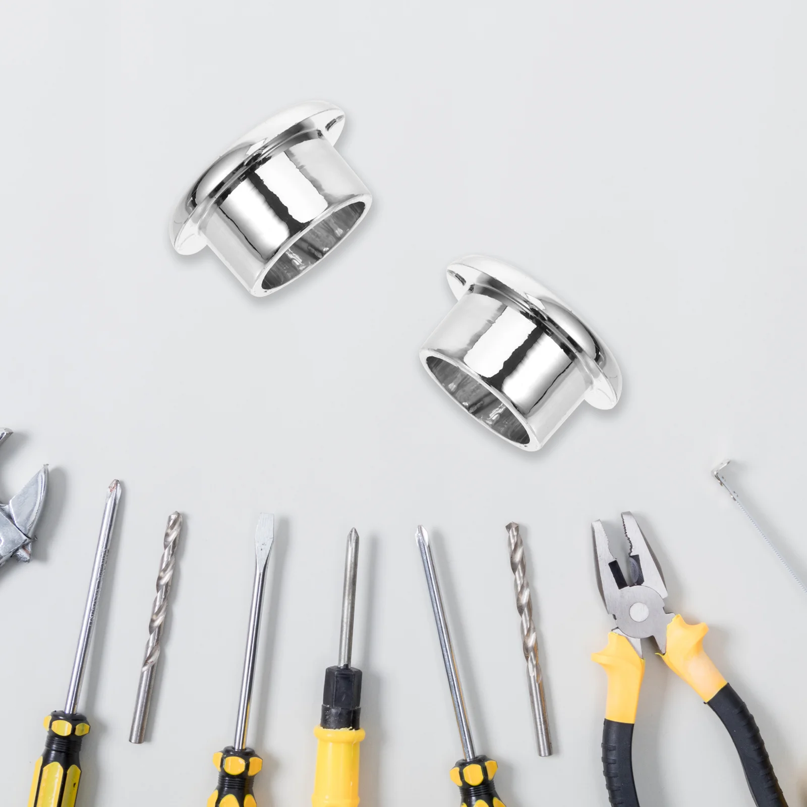 2 قطعة أغطية ثقب الأسلاك حلقات مكتبية لإدارة الكابلات حماة سلك اللمسة النهائية السلسة منظمة سطح المكتب والمكتب المنزلي