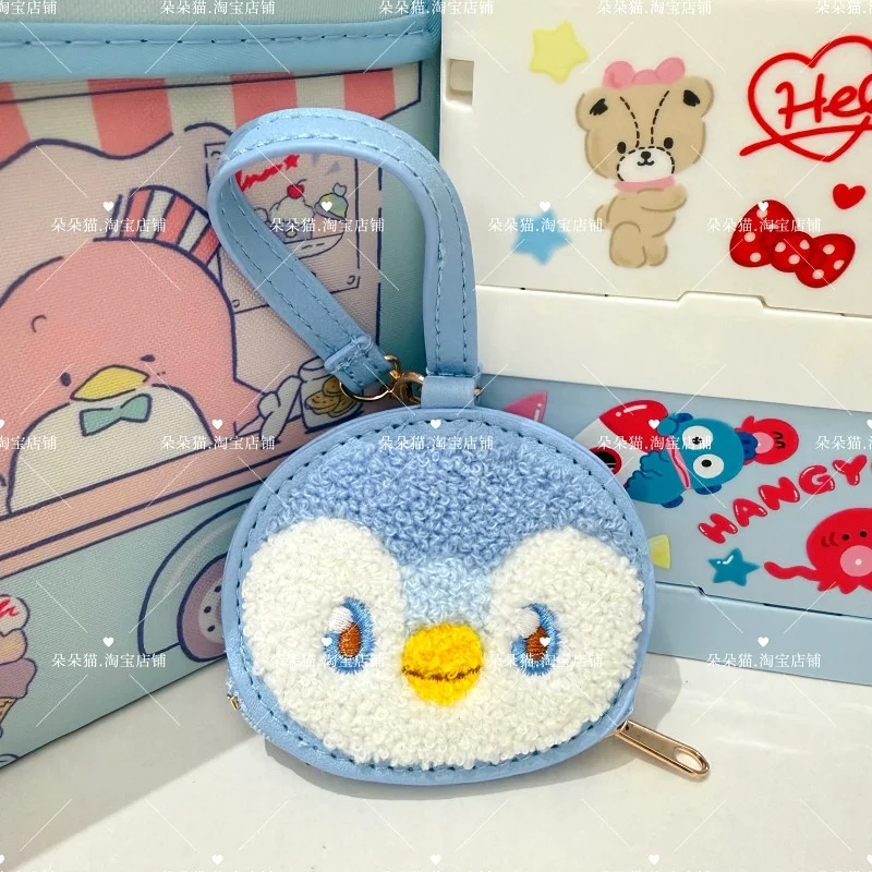 Weiche Pikachu Piplup Rowlet Scorbunny Tandemaus Münzbörse aus PU-Leder mit Reißverschluss für die tägliche Aufbewahrung, Geschenk für Fans – Detail 5