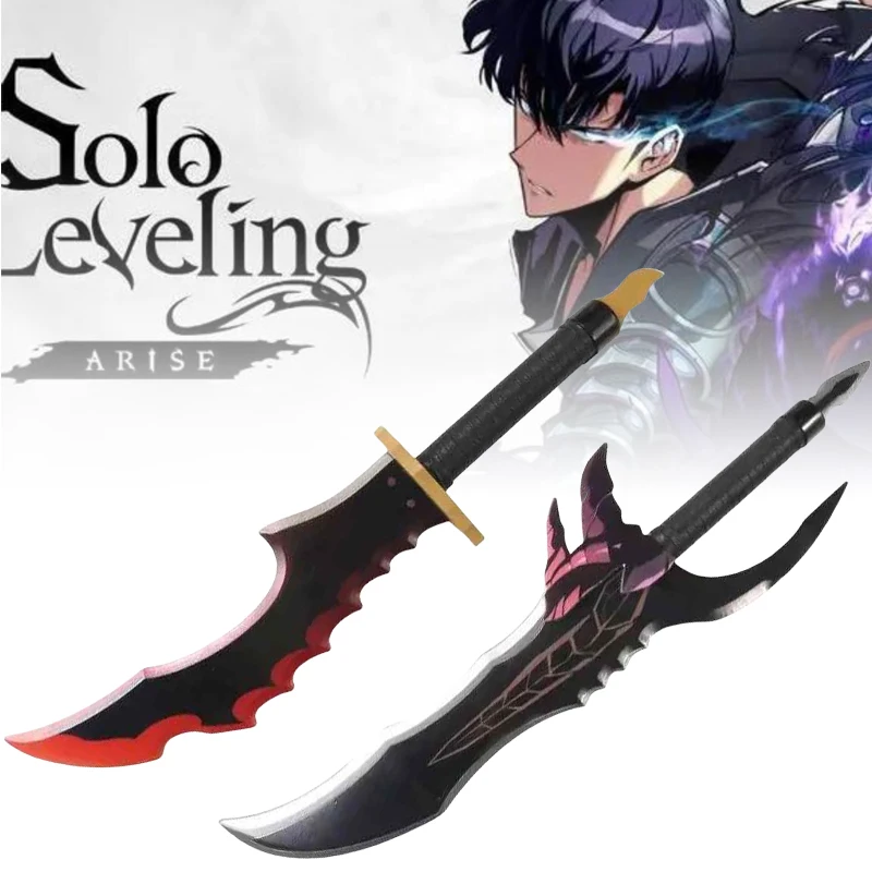 58cm Mizushino Shun Kanata Anime Solo Leveling Cosplay Prop Sabre Ninja Knife Real Size Japanese Katana Samurai Sword Kid Toy