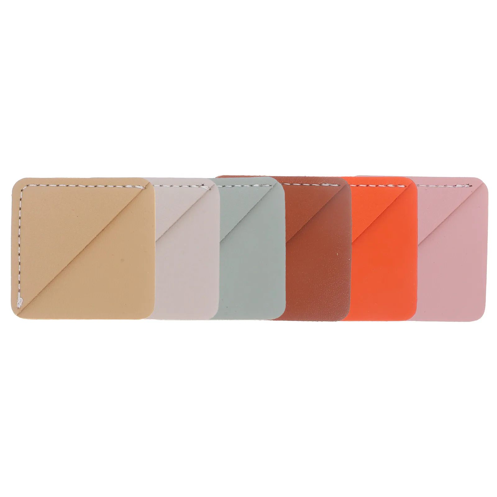 6pcs Book Protectors Pu Page Cover For Books Scrapbooks Photo Albums Gift Bookmark Student Corner Bookmark Handmade Read