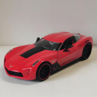 JADA 1:24 Corvette Stingray Concept 2009 Alloy Car Diecasts & Toy Vehicles Car Model Miniature Scale Model Car For Children