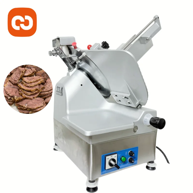 

Stainless Steel Fully Automatic Meat Cutting Machine Commercial Meat Slicer/slaughtering Equipment Meat Slicer