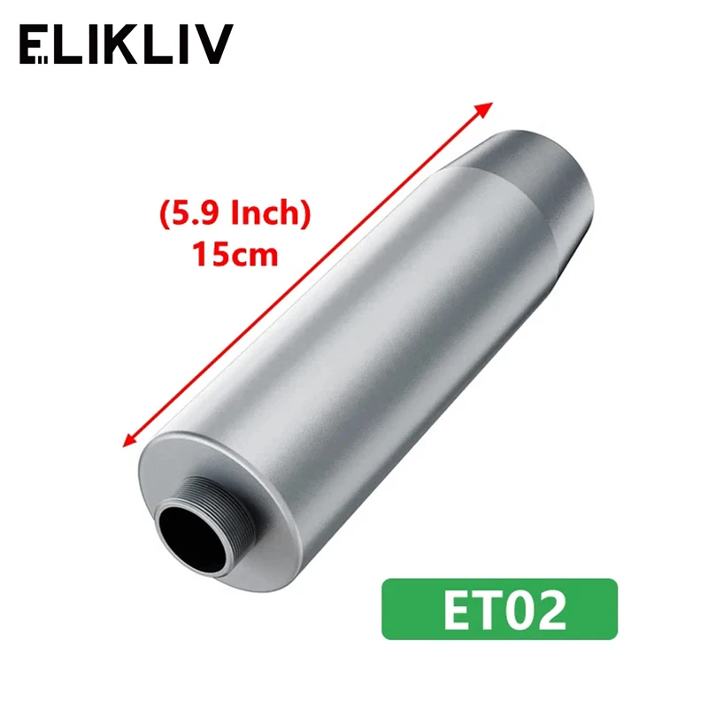 15CM Digital Microscope Extension Tube 6inch Extender Metal Pole for Elikliv EDM9 Microscope Aluminium Column Extension Rod Bar