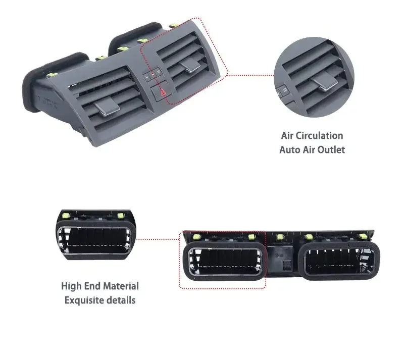 

Meihua 2007-2011for TOYOTA CAMRY Air Conditioning Outlet Interior Kits Car Air Vent Dash Vent Grill AC Heater Vent
