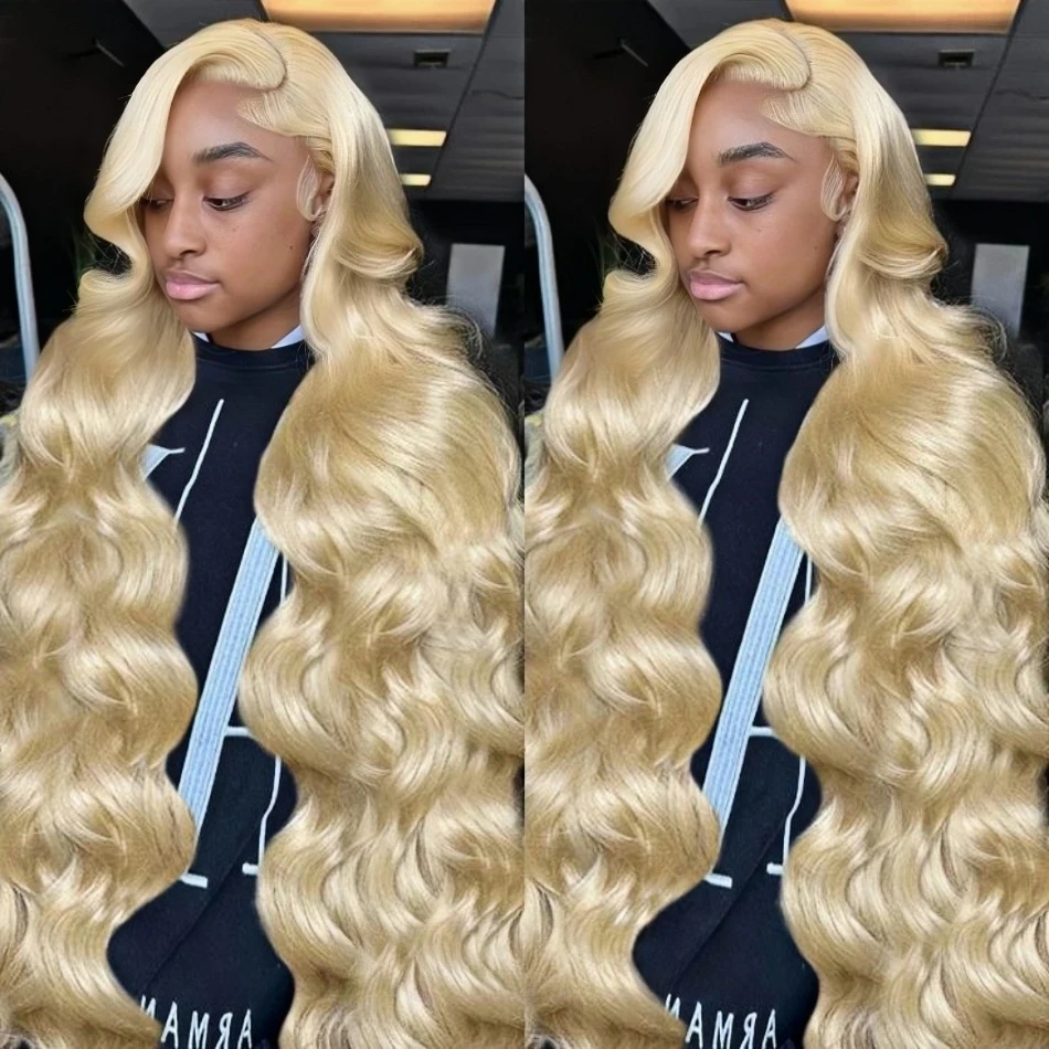 613 Hd Lace Frontal Wig 13x6 13x4 Hd Lace Front Human Hair Blonde Wig Brazilian 613 Blonde Body Wave Human Hair Wigs for Women