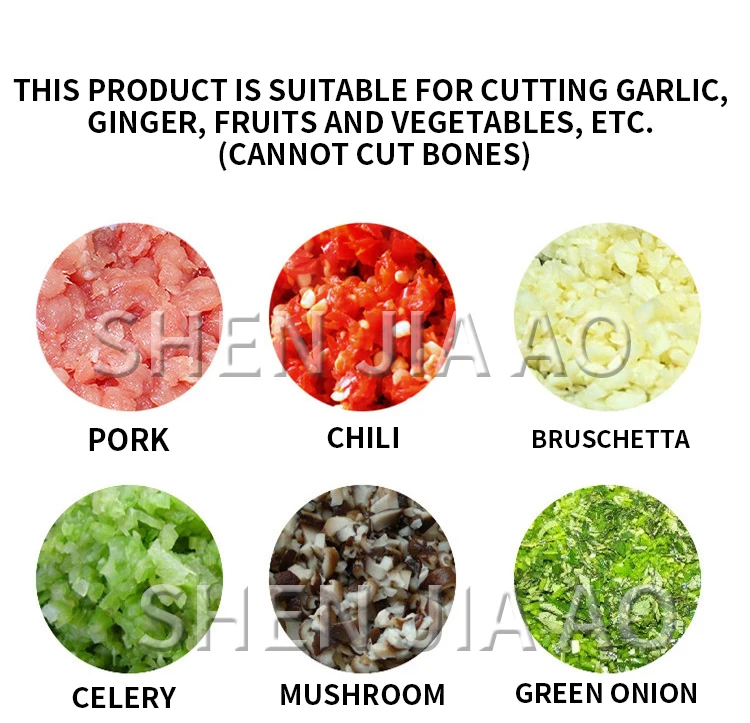 40-60kg/h Typ 160 maszyna do wypychania warzywny ze stali nierdzewnej elektryczny nóż do warzyw czosnek Chili maszynka do mielenia mięsa robot kuchenny