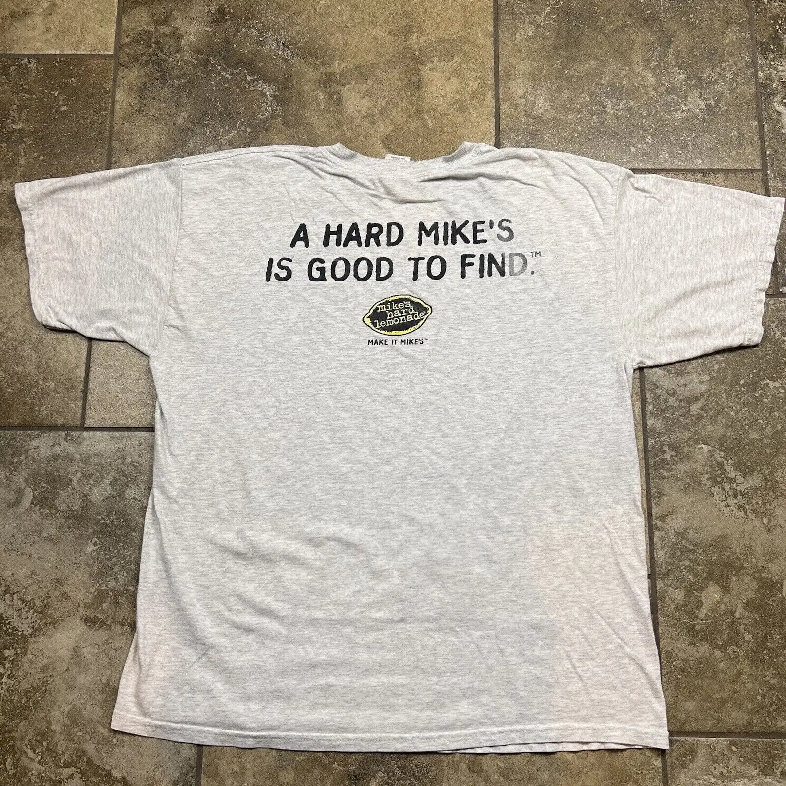 

Vintage 90s Mikes Hard Lemonade Promo Shirt XL Distressed Faded Beer Alcohol