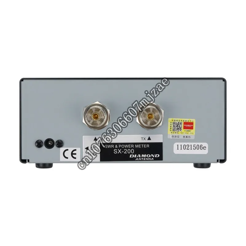 SX-200 SWR eletrônico e medidor de energia, 1.8 ~ 200MHz bandas, 5W, 20W, 200W, 400W